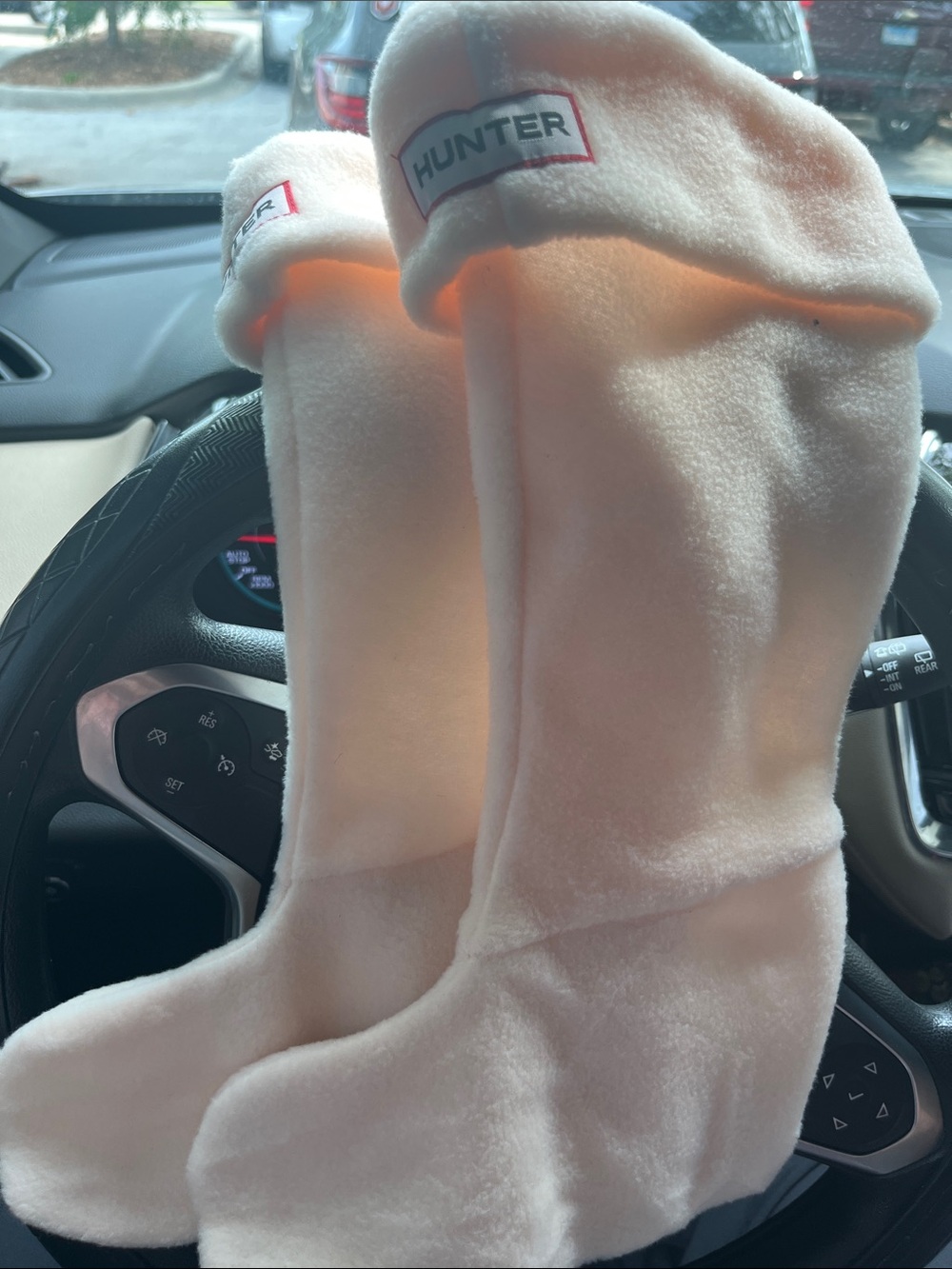 Hunter flece socks